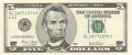 United States Of America 5 Dollars, Series 2003